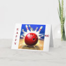 Recherche de boules de bowling vœux cartes Pour enfants