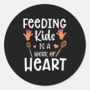 Search for school cafeteria stickers Lady