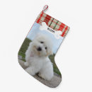 Search for rustic christmas stockings Dog bone