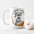Search for fall in love mugs Leaves
