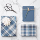 Recherche de madras papier cadeau Bleu