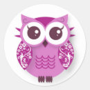 Search for cartoon stickers Owl
