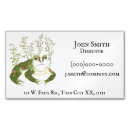 Search for frog business cards Green