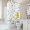 Search for yellow and grey shower curtains Nature