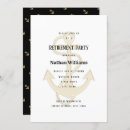 Recherche de black retirement party invitations Noir et or