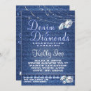 Recherche de denim party invitations Denim et diamants