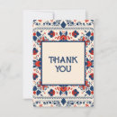 Search for red white blue thank you cards Floral