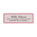 Search for bordered return address labels For her