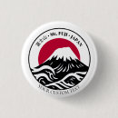 Recherche de drapeau japonais badges Mont fuji