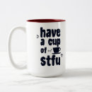 Recherche de stfu tasses Sarcastique