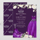 Search for princess dress invitations Silver