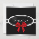 Search for red silver 25th anniversary invitations Elegant