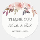 Search for pink peonies wedding stickers Botanical