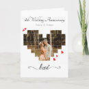 Search for photo collage anniversary cards Heart