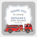 Search for fire truck birthday stickers Baby shower