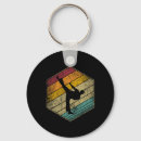 Search for funny moving round keychains Karate move