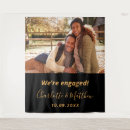 Search for photo backdrop engagement party supplies Couple