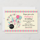 Recherche de bowling pins invitations Boule de bowling