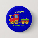 Recherche de anniversaire de train badges Enfant