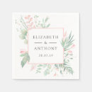 Search for greenery wedding napkins Trendy
