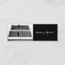 Search for stairs business cards Black