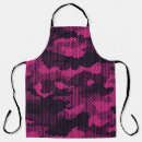 Search for army camo aprons Pink