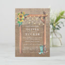 Search for burlap and sunflower wedding invitations Sunflowers