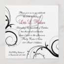 Search for black red grey birthday invitations Milestone