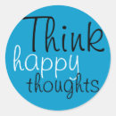 Search for happy thoughts stickers Happiness