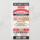 Search for vip birthday invitations Gold