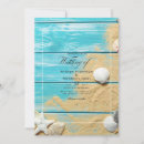 Search for turquoise beach wedding invitations Sea