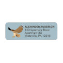 Search for flight return address labels Birds of prey