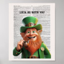 Recherche de leprechaun posters Chance de l'irlandais