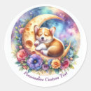 Search for puppy baby shower stickers Whimsical