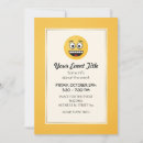 Recherche de visage souriant invitations Jaune