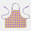 Search for purple gingham aprons Chequerboard