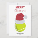 Search for tennis holiday cards Athlete