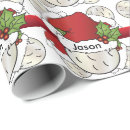 Search for christmas golf wrapping paper Pattern