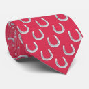 Search for horseshoe ties Red