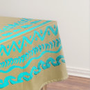 Search for teal and gold tablecloths Abstract