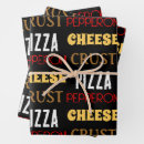 Recherche de pepperoni papier cadeau Motif