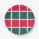 Search for green plaid pattern plates Checked