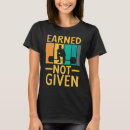 Search for earned not given tshirts Workout