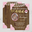 Recherche de de hibou fille anniversaire invitations Rose