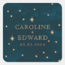 Search for navy wedding stickers Gold