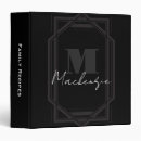 Search for recipe binders presentation folders Black