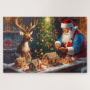 Recherche de rennes puzzles Santa claus