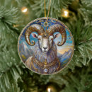 Search for aries ram ornaments Zodiac