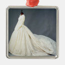 Search for wedding dress ornaments White