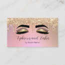 Search for eyebrow business cards Eyelash extensions